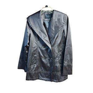 Braetan Womans Brown * Collared * Double Brested Jacket Sz L NWOT